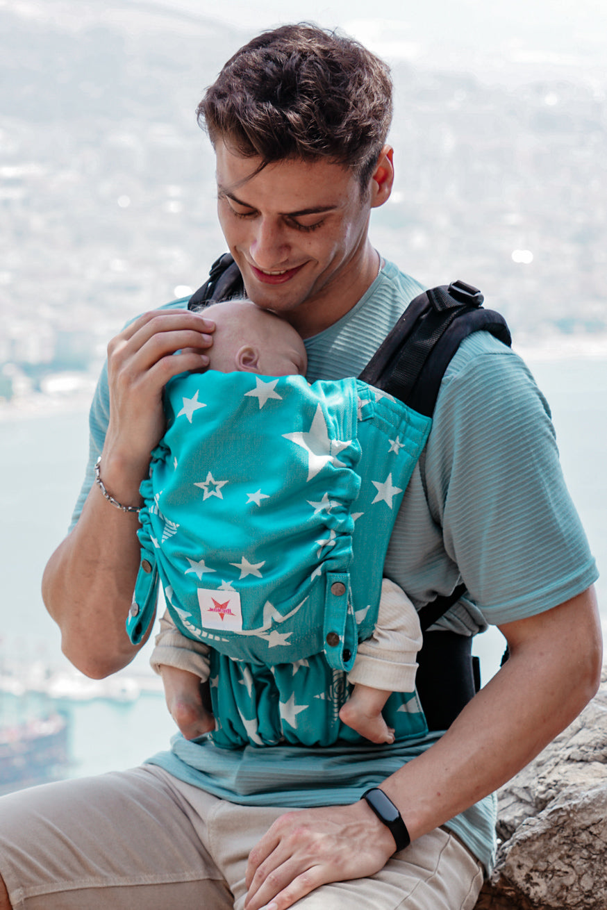 baby carrier WrapStar Finn Stars