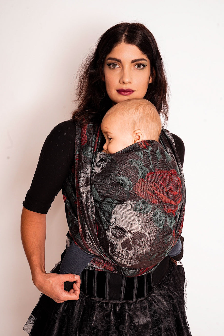 Baby Wrap Skulls n´roses